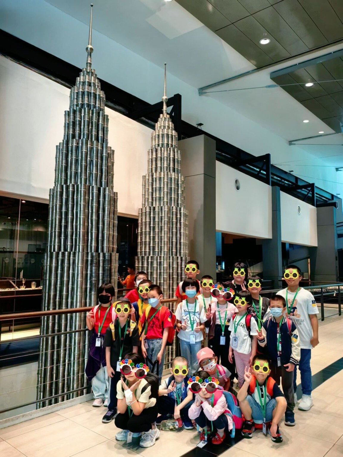 Student group during an educational Malaysia discovery visit